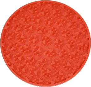 Licking Mat For Dogs and Cats - Red