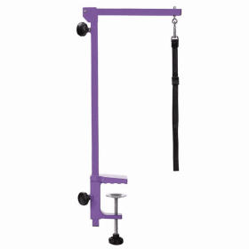 ME Foldable Grooming Arm w/ Al Clamp (Color: Purple, size: )