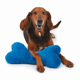 ZA Mega Color Plush Bone 16.5In (Color: Blue, size: )
