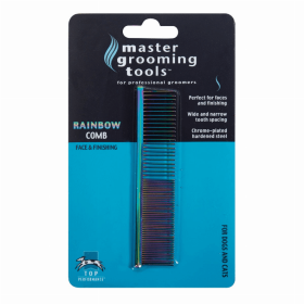 MG Comb Face/Finish (Color: Rainbow, size: )