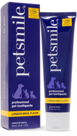 Professional Pet Toothpaste (Color: London Broil Flavor, size: large)