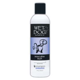 Wet Dog - Masculine Mutt Calming Shampoo for Dogs (size: 8 ozOption)