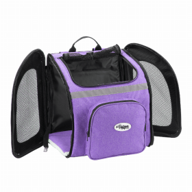 The Backpacker Pet Carrier (Color: Orchid, size: )