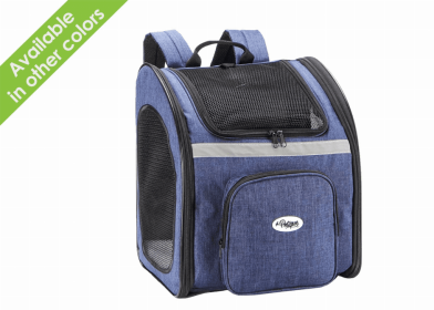 The Backpacker Pet Carrier (Color: Denim, size: )
