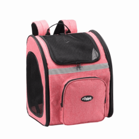 The Backpacker Pet Carrier (Color: Coral, size: )
