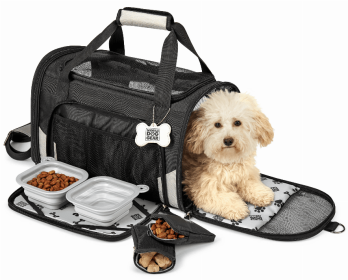Mobile Dog Gear Pet Carrier Plus (Color: Black, size: )