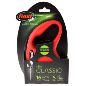 Flexi New Classic Retractable Cord Leash Small - 16' Lead (Pets up to 26 lbs) (Color: Red)