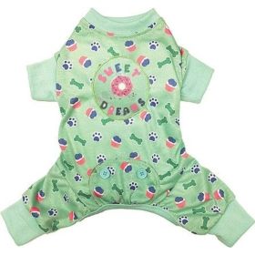 Fashion Pet Sweet Dreams Dog Pajamas Mint (size: XS)